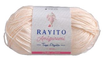 Rayito Amigurumi 100gr Color Piel — MKS Mercería