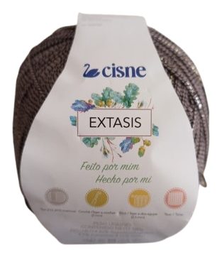 Lana Cisne Extasis Color Gris 100gr — MKS Mercería