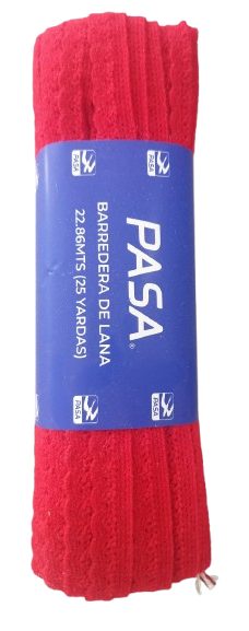 Barredera Rojo X Pieza 22.86 Mt — MKS Mercería