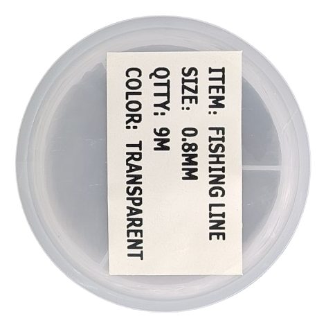 Hilo Nylon Elastico 0.8mm — MKS Mercería