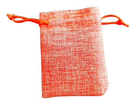 Bolsitas De Tela Color Naranja — MKS Mercería