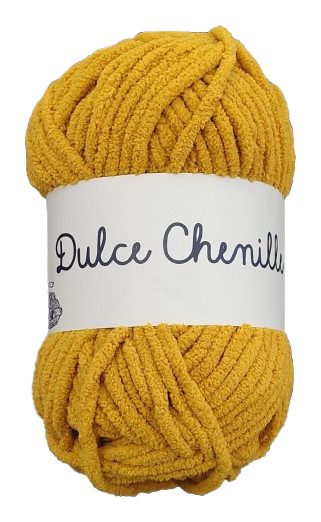 Lana Dulce Chenille 100g Mostaza — MKS Mercería