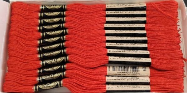 Hilo Dmc Para Bordar 666 — MKS Mercería