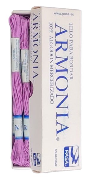 Hilo Pasa Para Bordar Madeja Color Lila — MKS Mercería