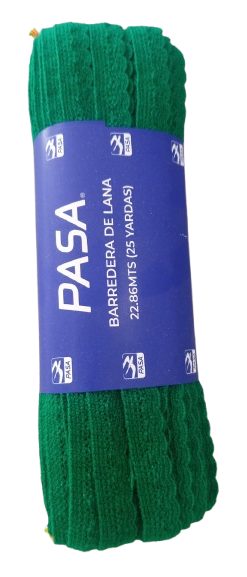 Barredera Verde Perico X Pieza 22.86 Mt — MKS Mercería